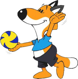 psv neustrelitz team wesenberg volleyball clipart